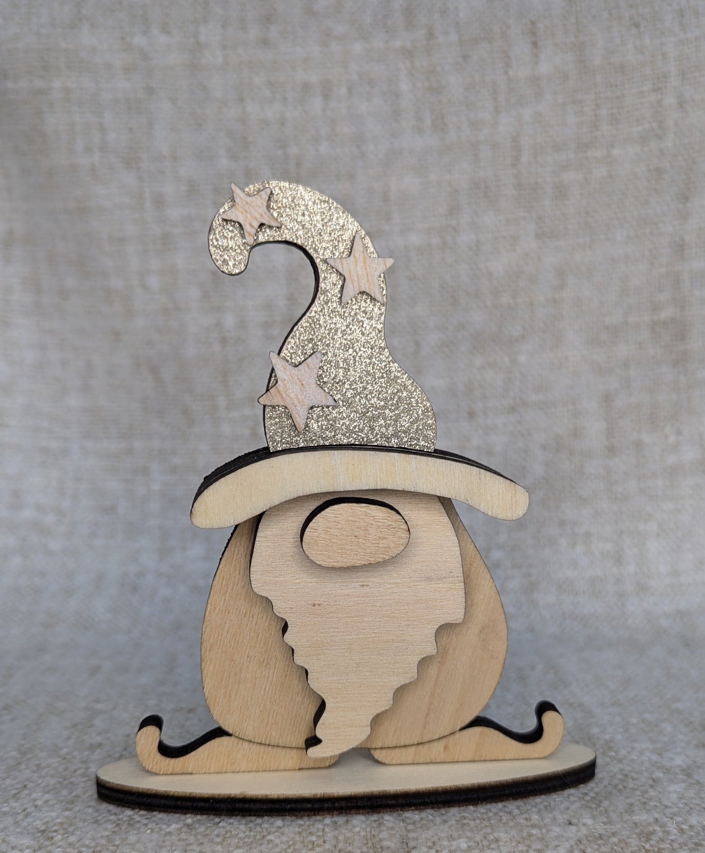 Gnome de Noël en Bois