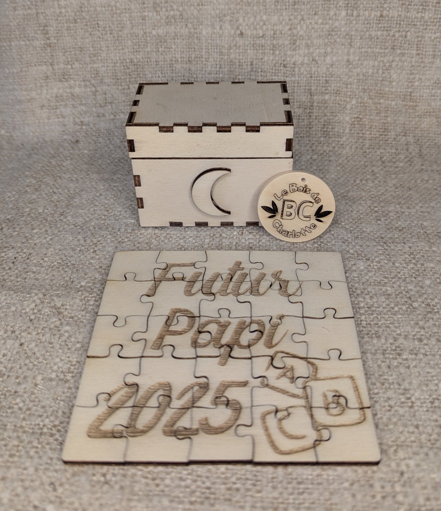 Puzzle annonce futur Papi/future Mamie
